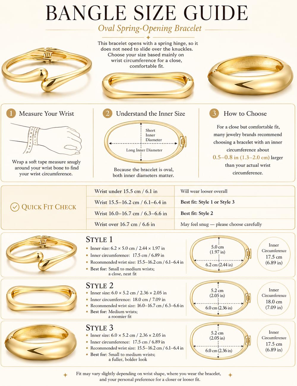 Chunky Gold Bangle Bracelets for Women, Dainty 14k Gold Plated Big Stackable Bangles Set, Trendy Statement Cuff Bracelet Stack Fashion Jewelry Gifts