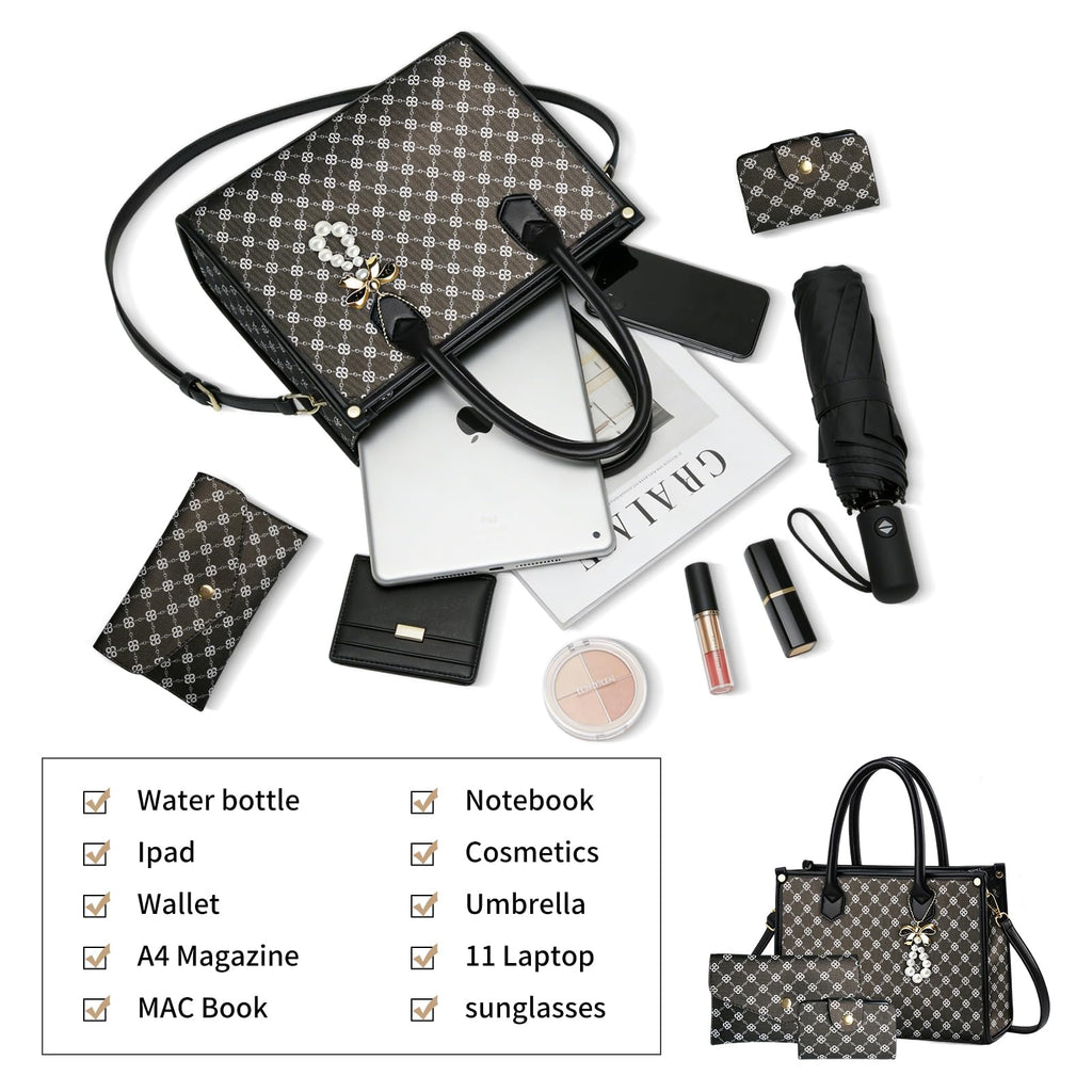 Daclubmenxy Womens Handbags Fashion Satchel Shoulder Tote Top Handle Bag