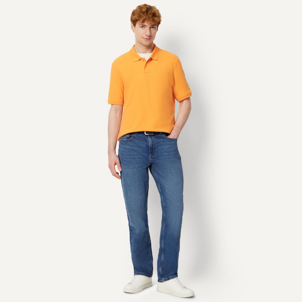 Amazon Essentials Men's Regular-Fit Cotton Pique Polo Shirt, Short Sleeve (Available in Big & Tall)