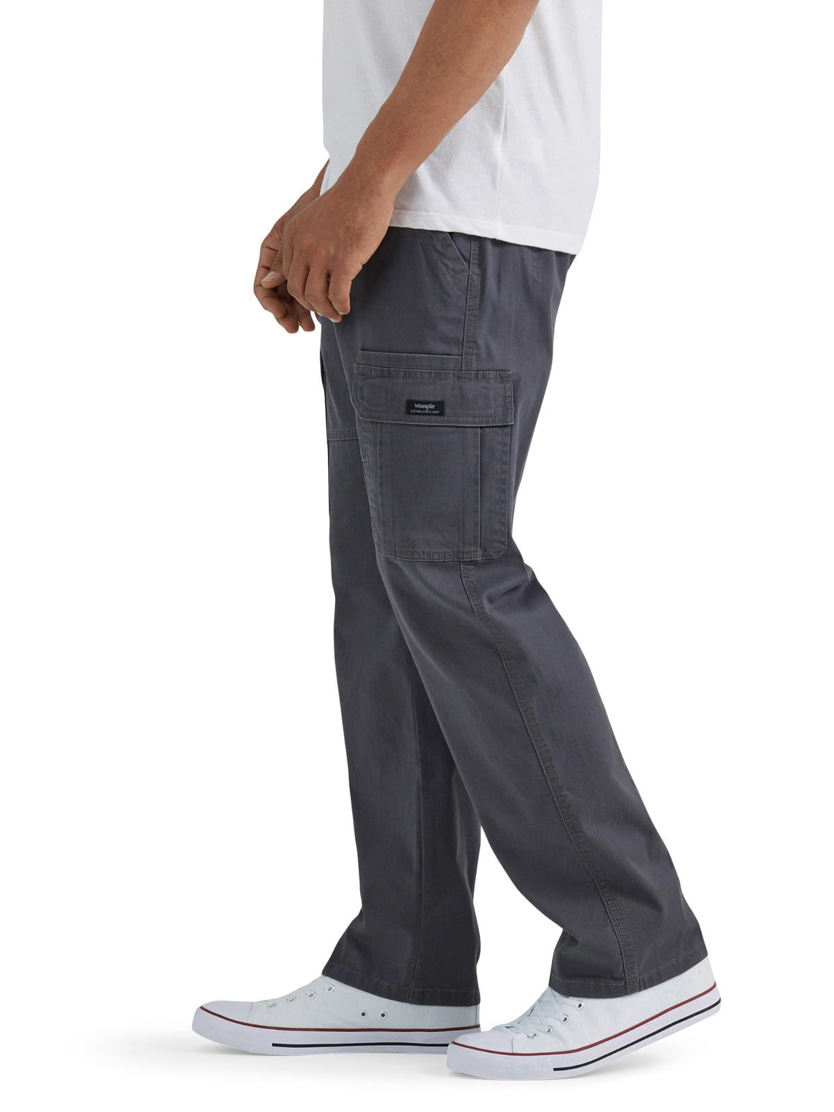 Wrangler Authentics Men's Relaxed Stretch Cargo Pants