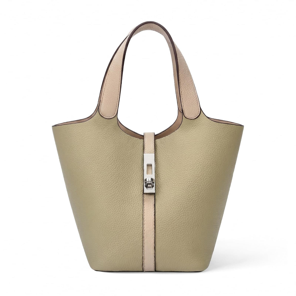 Women's Vegan Leather Top Handle Satchel Tote Handbag