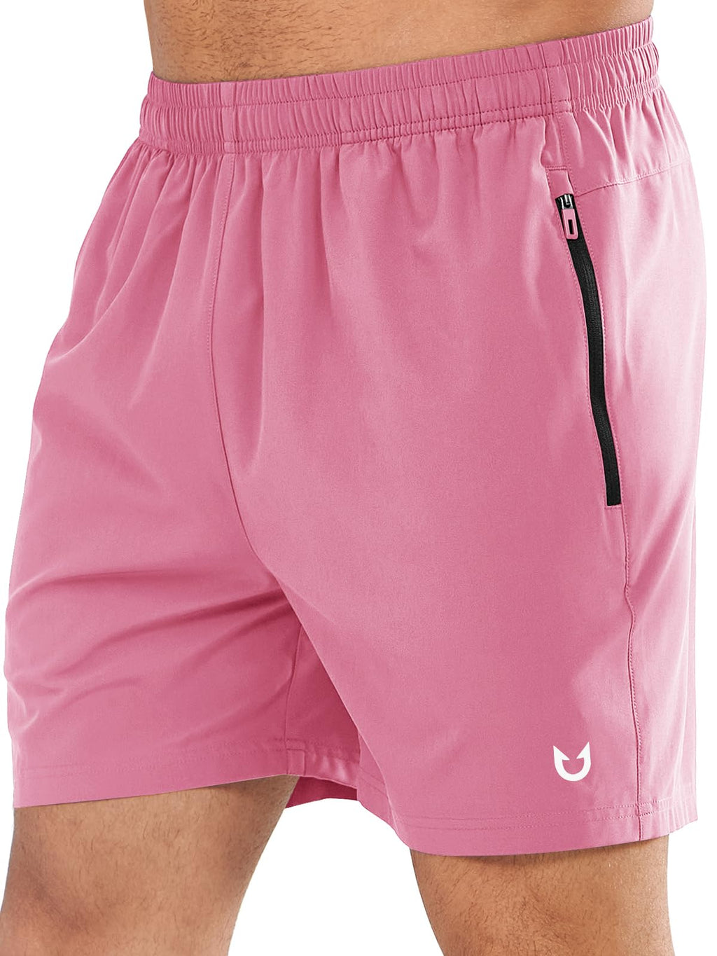 NORTHYARD Men's Quick-Dry Athletic Running Shorts with Zip Pockets