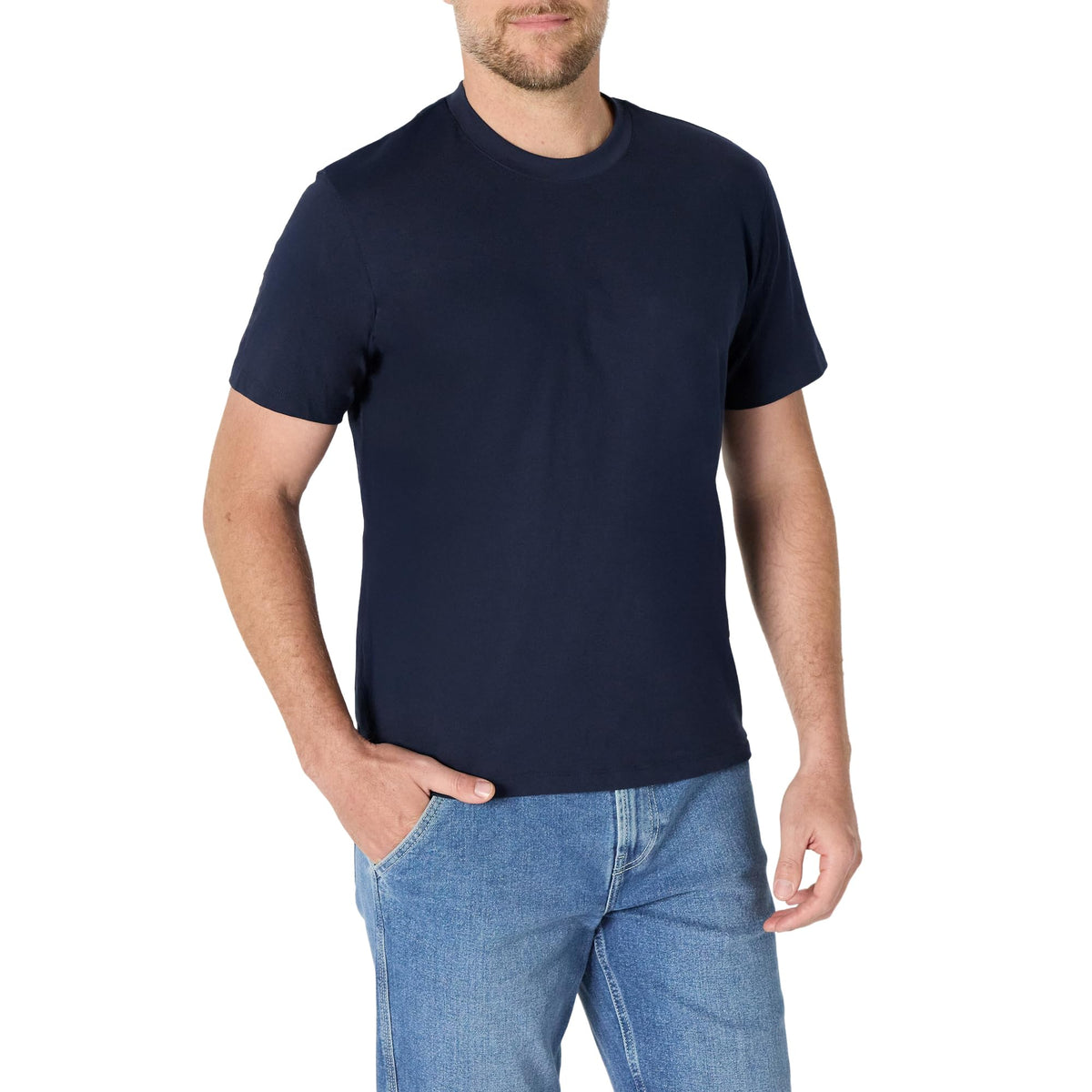 Amazon Essentials Men's Relaxed Fit Cotton Jersey T-Shirt, Soft Fabric