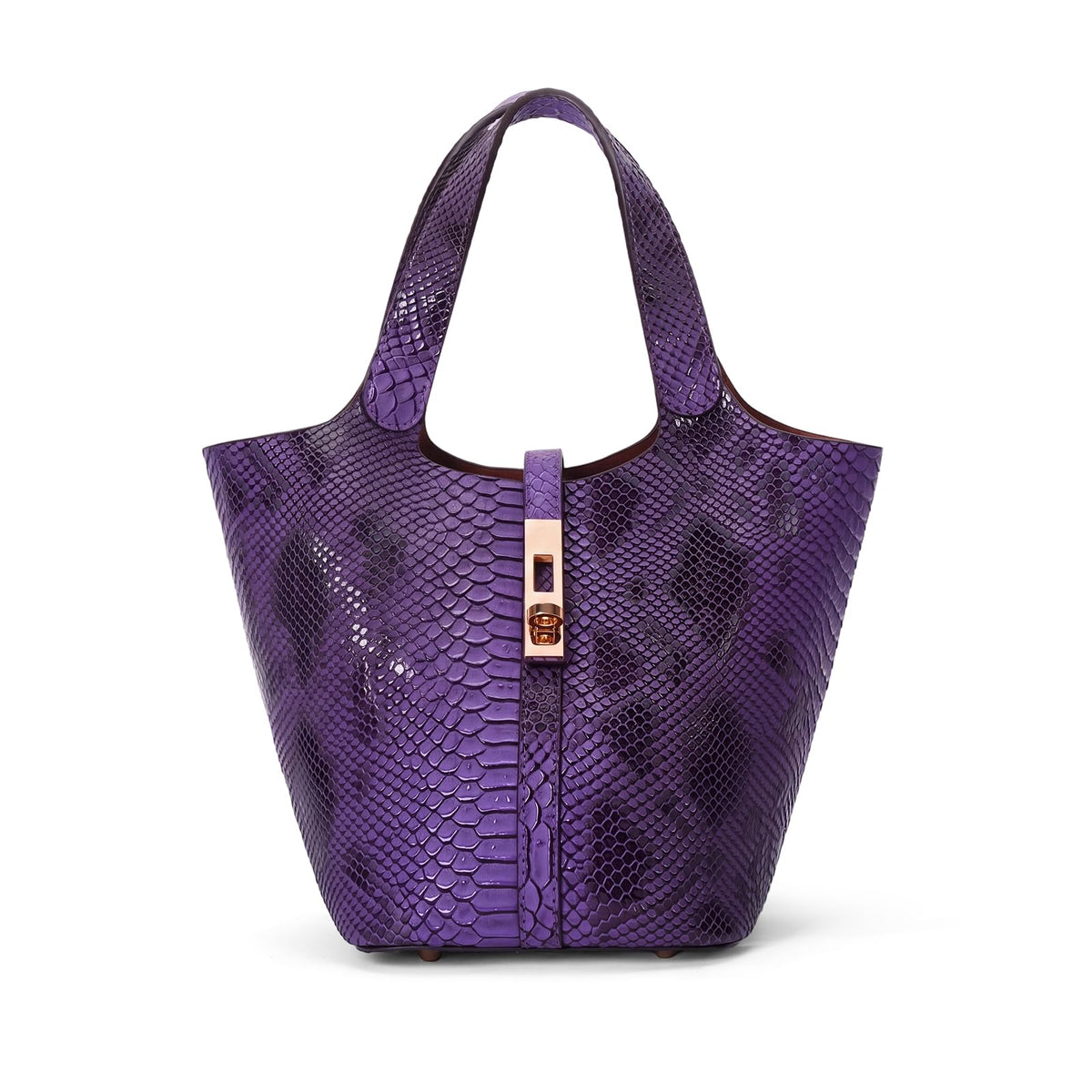 Women's Vegan Leather Top Handle Satchel Tote Handbag