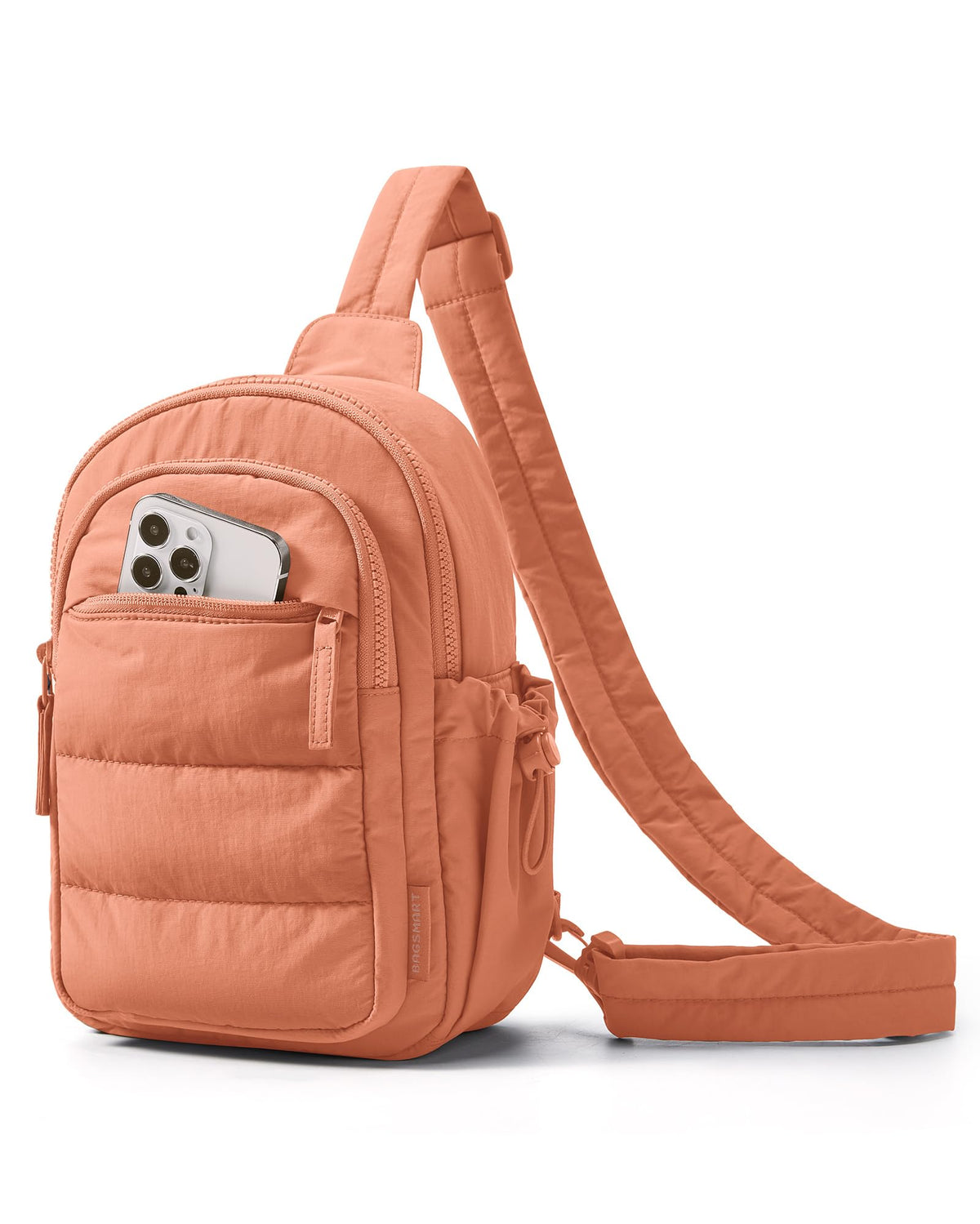 BAGSMART Women's Small Puffer Crossbody Sling Hobo Bag