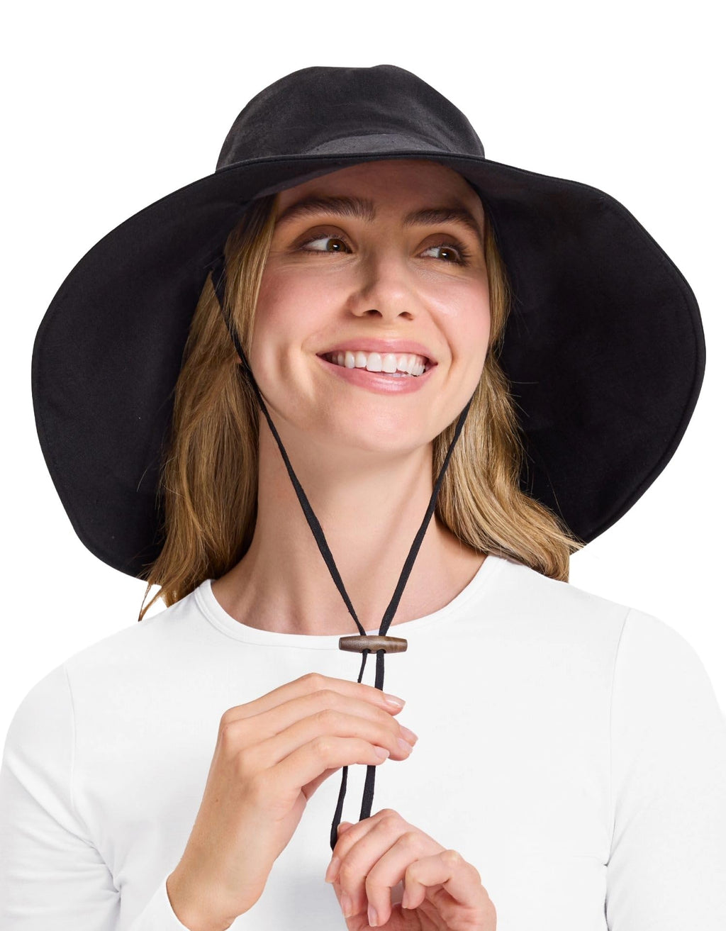 Solbari Women’s Ultra-Wide Cotton Linen Sun Hat UPF 50+