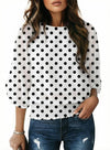 A Polka Dot White / Small