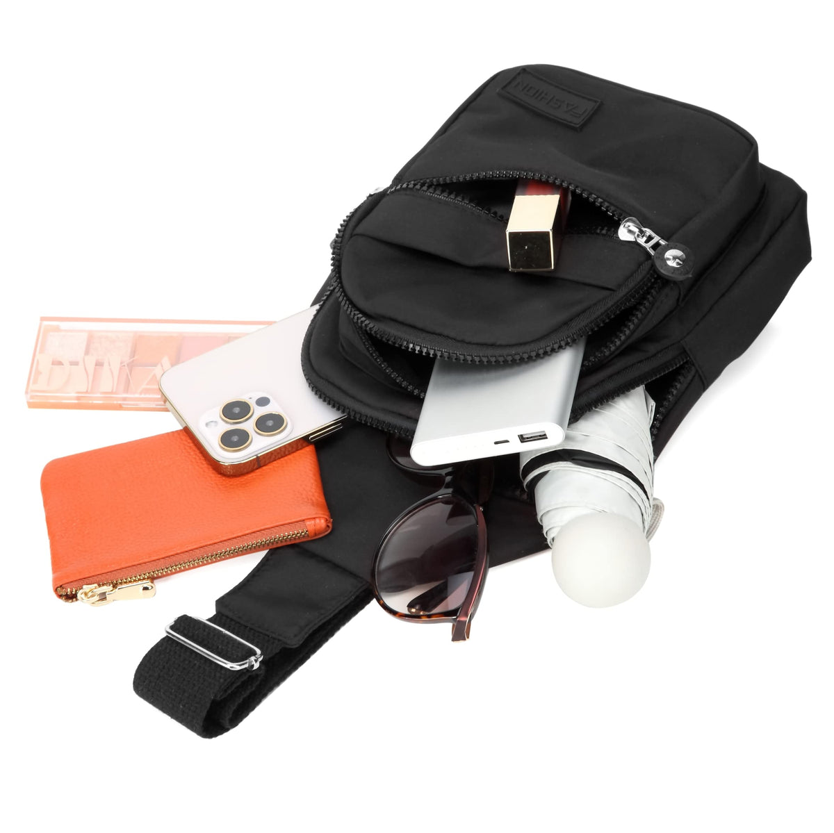 Banelu Small Crossbody Sling Bag Backpack for Women & Men