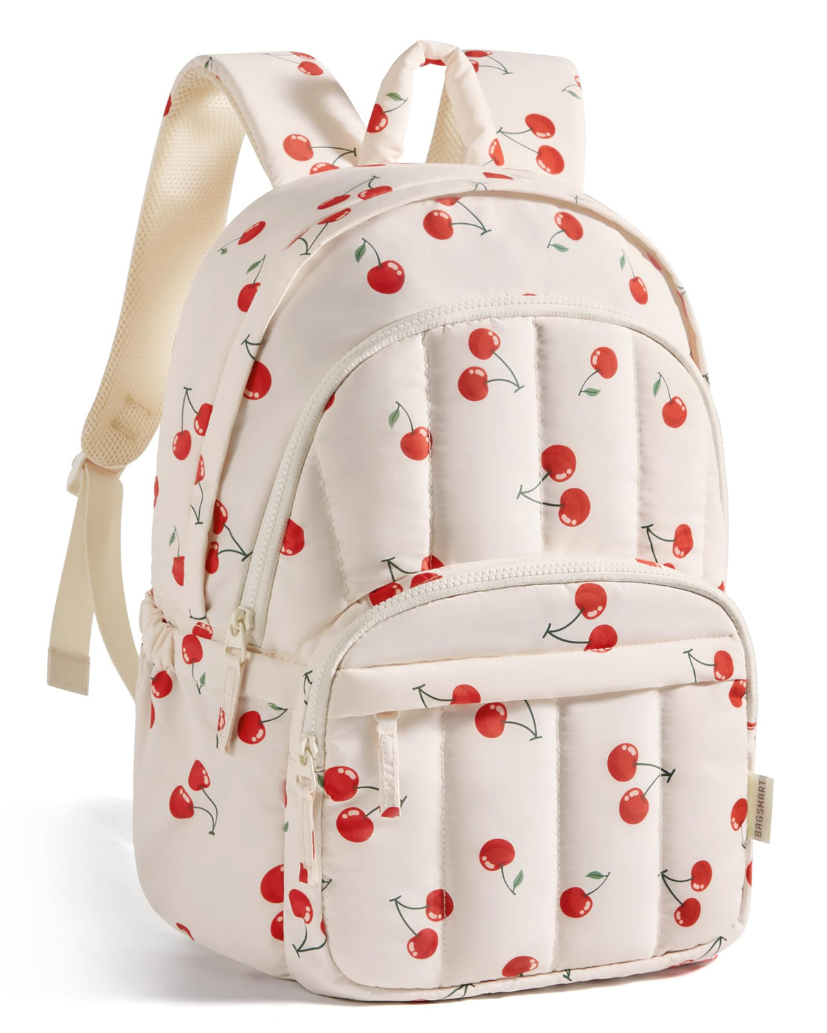 BAGSMART Women's Quilted Laptop Backpack for College & Travel