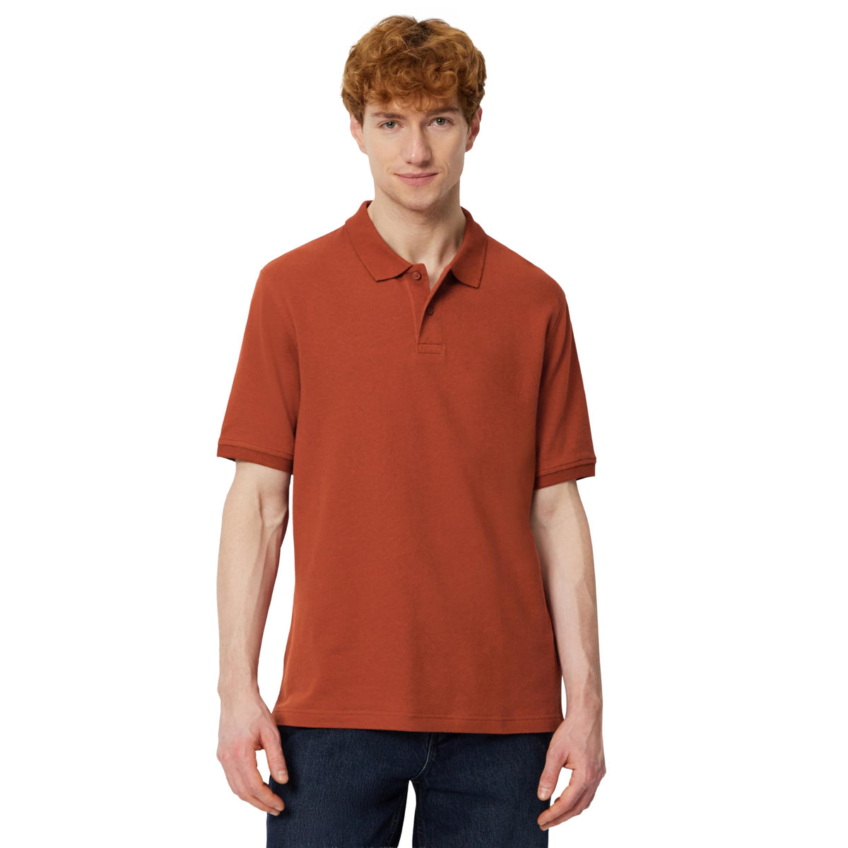 Amazon Essentials Men's Regular-Fit Cotton Pique Polo Shirt, Short Sleeve (Available in Big & Tall)