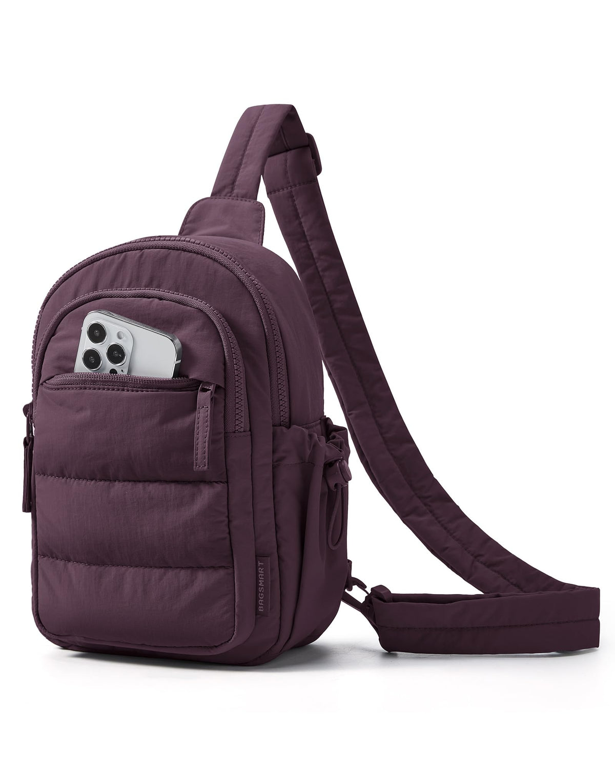 BAGSMART Women's Small Puffer Crossbody Sling Hobo Bag