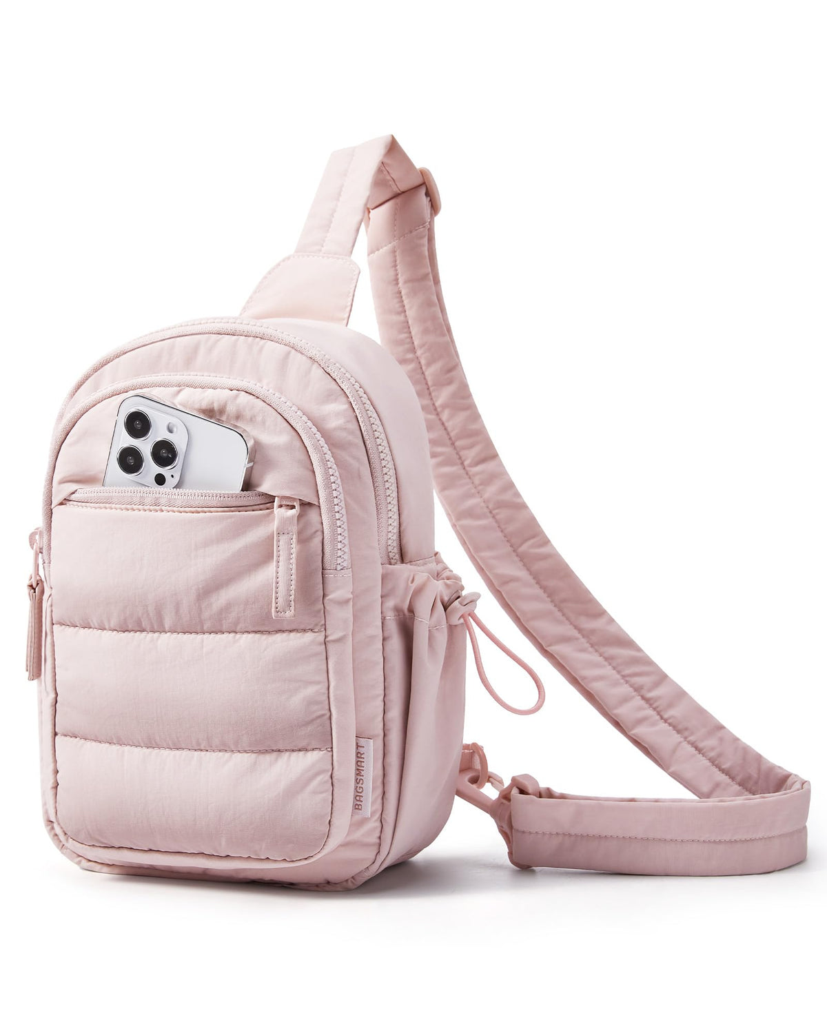BAGSMART Women's Small Puffer Crossbody Sling Hobo Bag