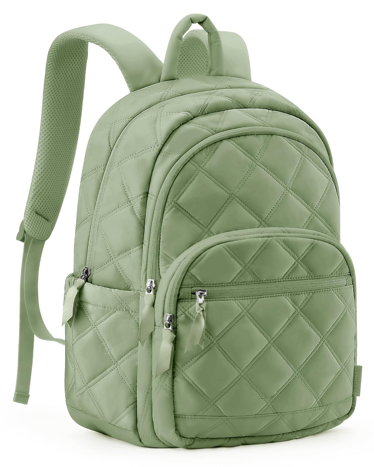BAGSMART Women's Quilted Laptop Backpack for College & Travel
