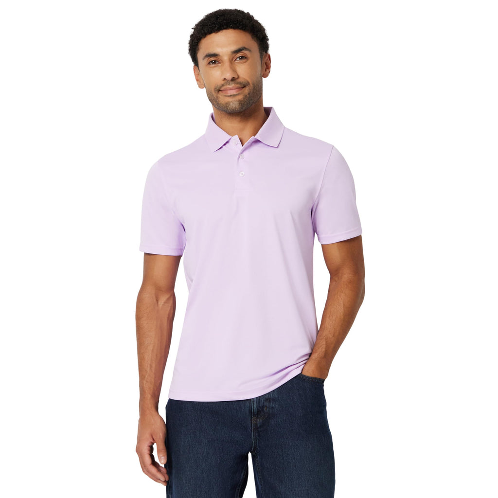 Amazon Essentials Men's Moisture Wicking Golf Polo Shirt, Short Sleeve, Slim-Fit, Quick-Dry, Active Wear