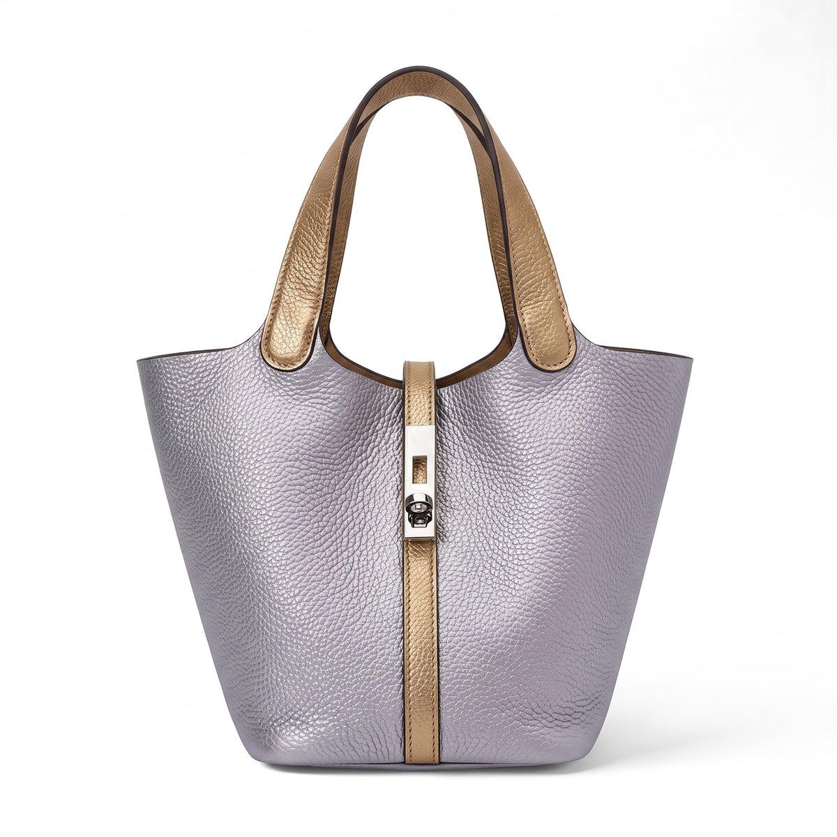 Women's Vegan Leather Top Handle Satchel Tote Handbag