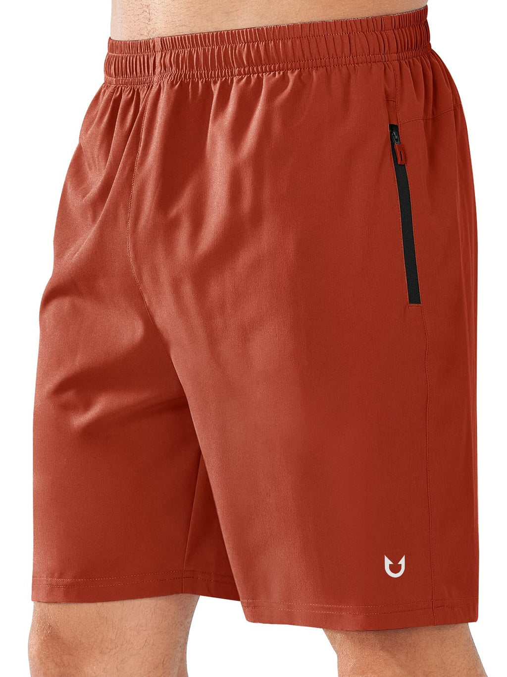 NORTHYARD Men's Quick-Dry Athletic Running Shorts with Zip Pockets