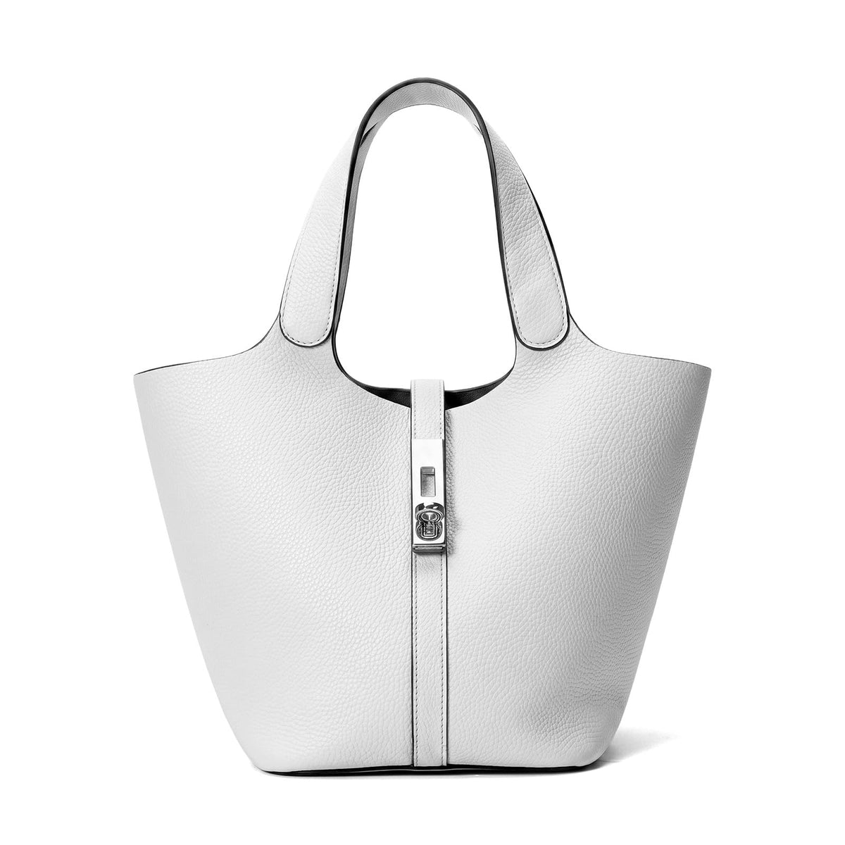 Women's Vegan Leather Top Handle Satchel Tote Handbag