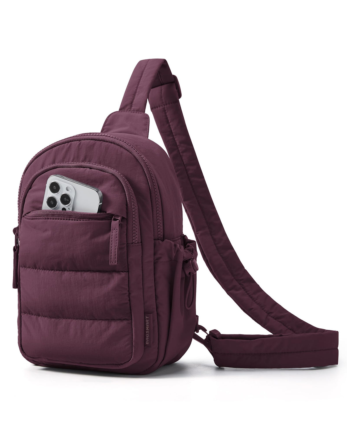 BAGSMART Women's Small Puffer Crossbody Sling Hobo Bag