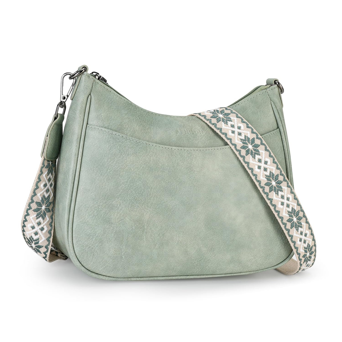 APHISON Women's Trendy Leather Crossbody Shoulder Handbag