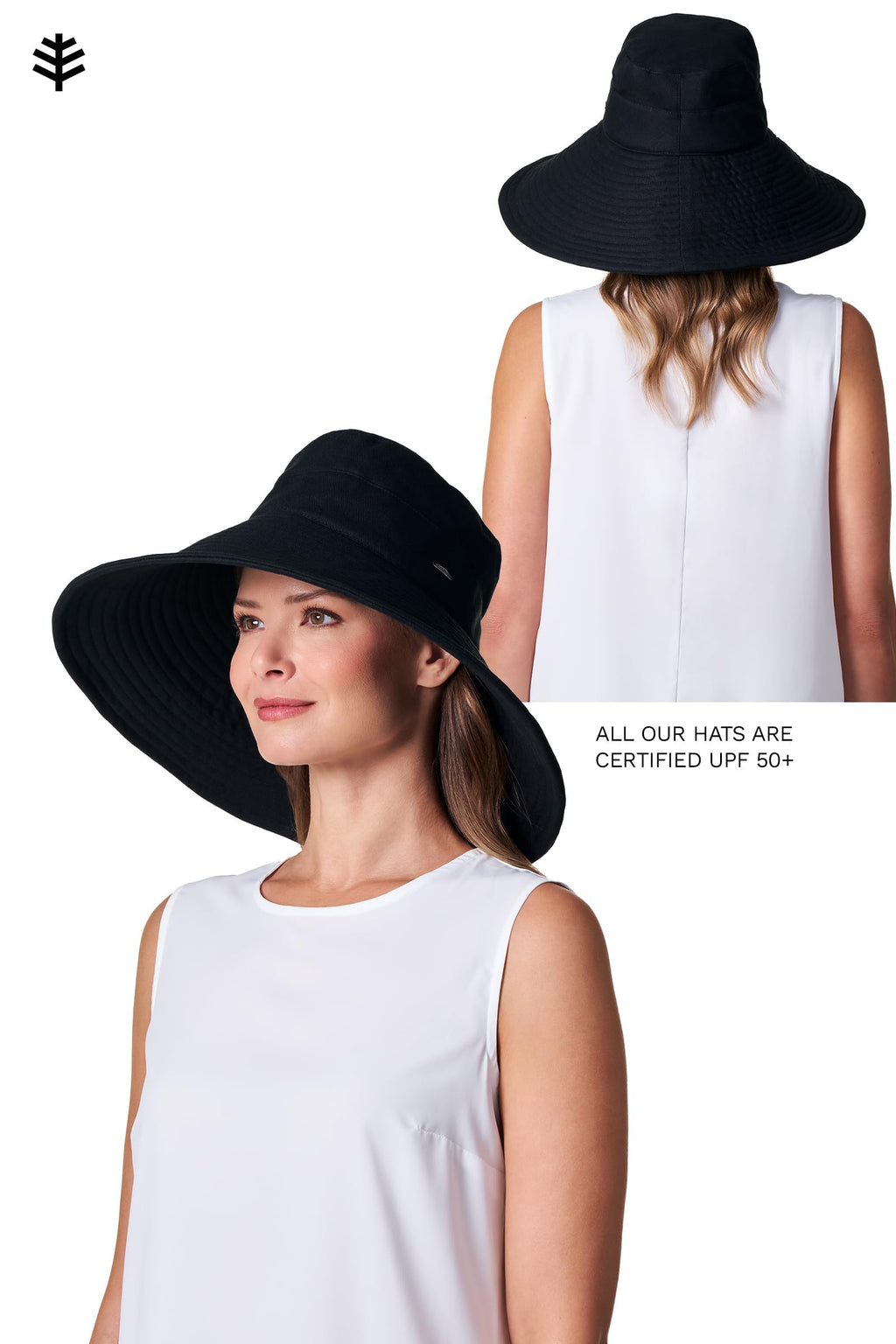 Women's Beach Hat - UPF 50+ Sun Protection - Brittany