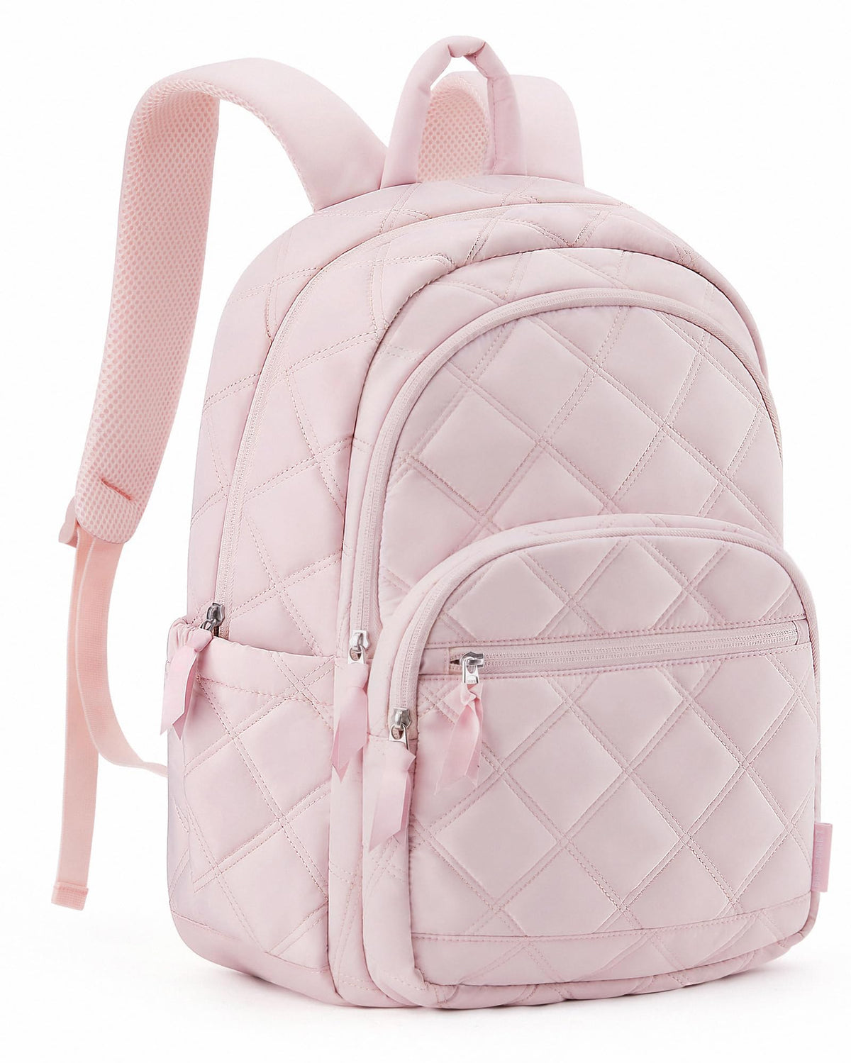 BAGSMART Women's Quilted Laptop Backpack for College & Travel