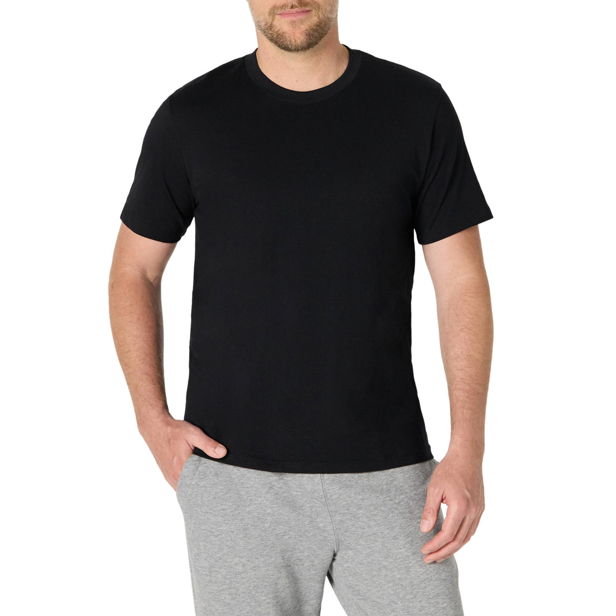 Amazon Essentials Men's Relaxed Fit Cotton Jersey T-Shirt, Soft Fabric