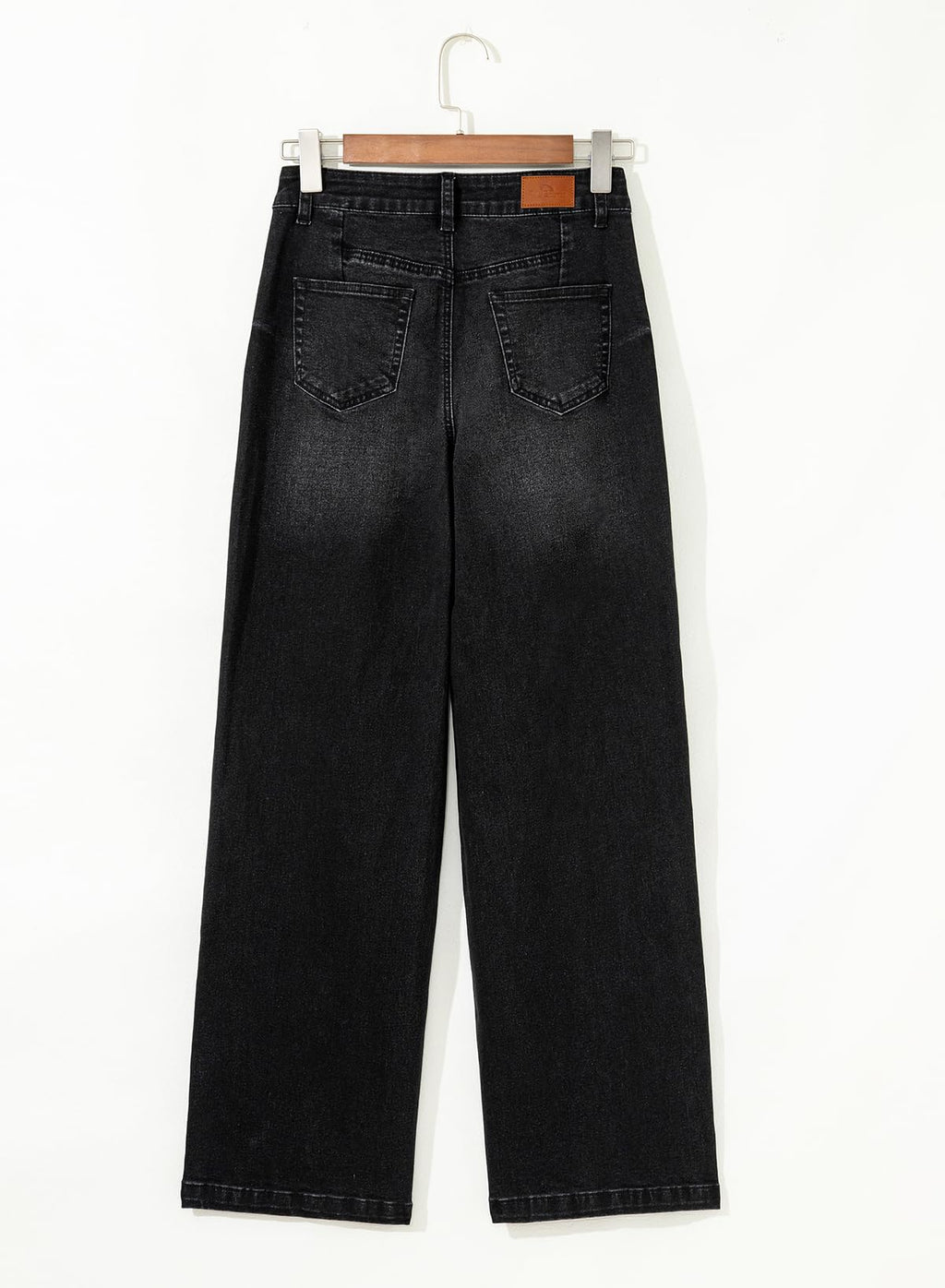 Sidefeel Women's Wide Leg Jeans High Waisted Stretchy Baggy Denim Pants