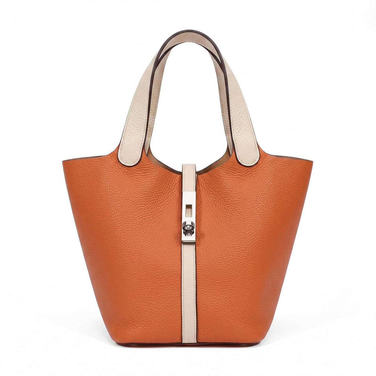 Women's Vegan Leather Top Handle Satchel Tote Handbag