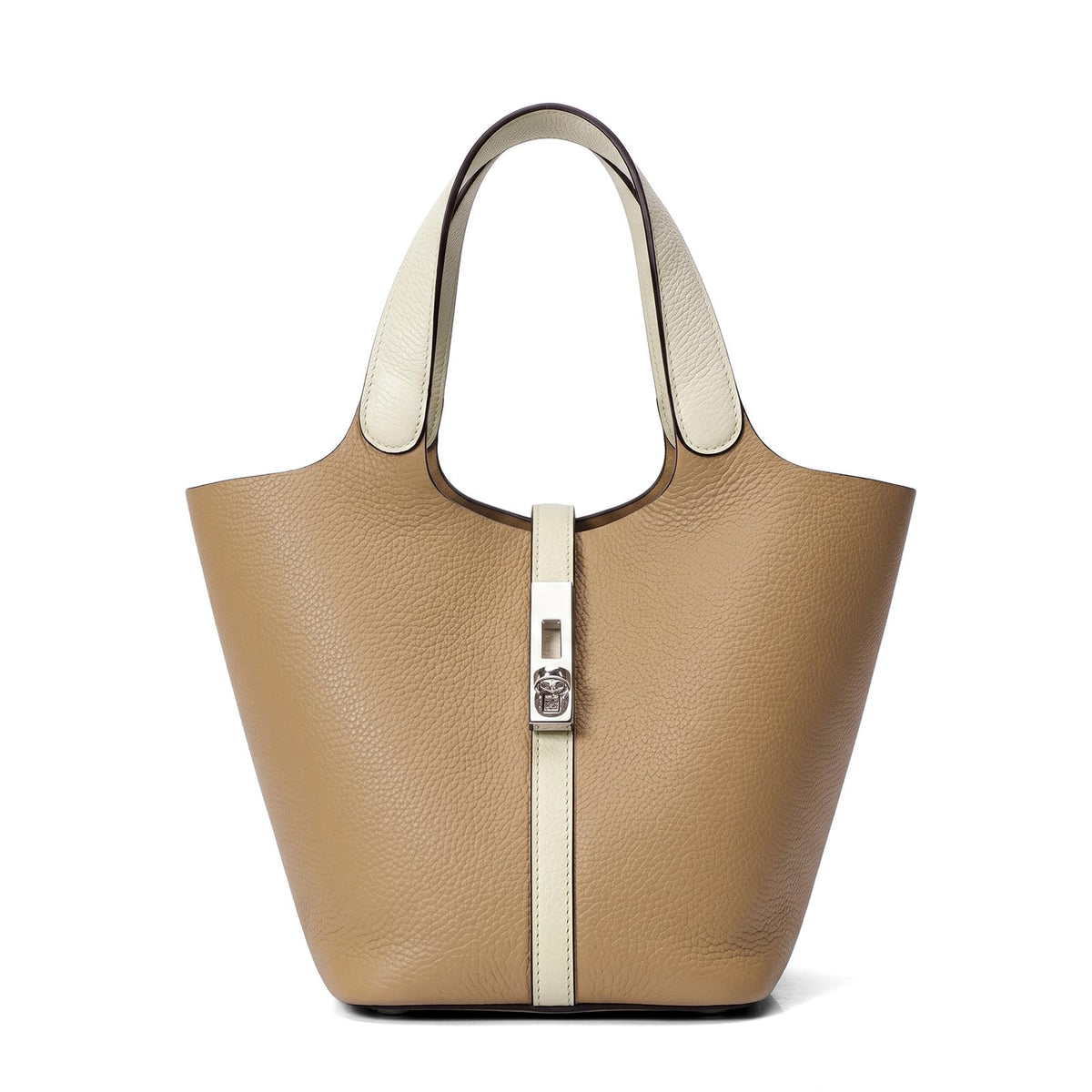 Women's Vegan Leather Top Handle Satchel Tote Handbag