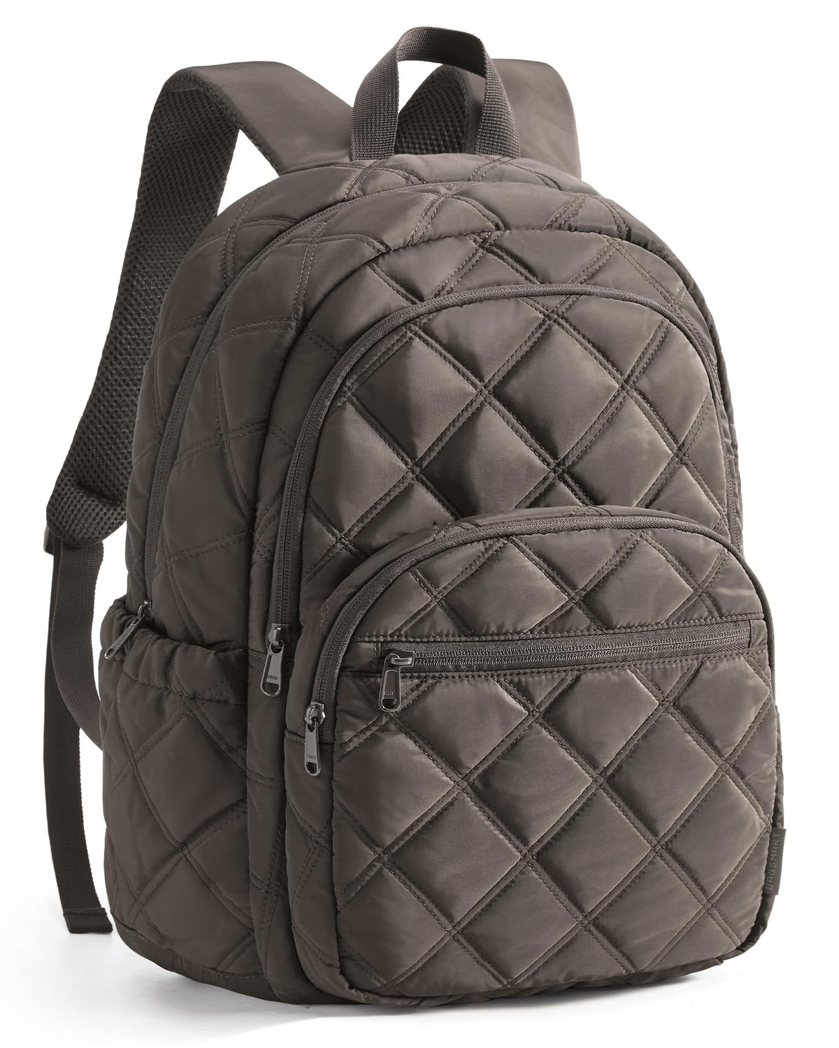 BAGSMART Women's Quilted Laptop Backpack for College & Travel