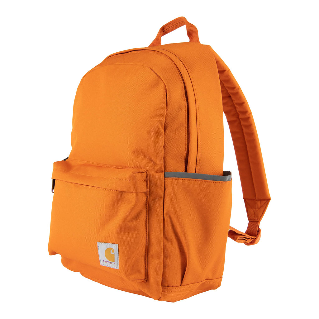 Carhartt 21L Classic Laptop Backpack, Water-Resistant Pack W/ 15" Laptop Sleeve and Organizational Compartments, Atomic Blue