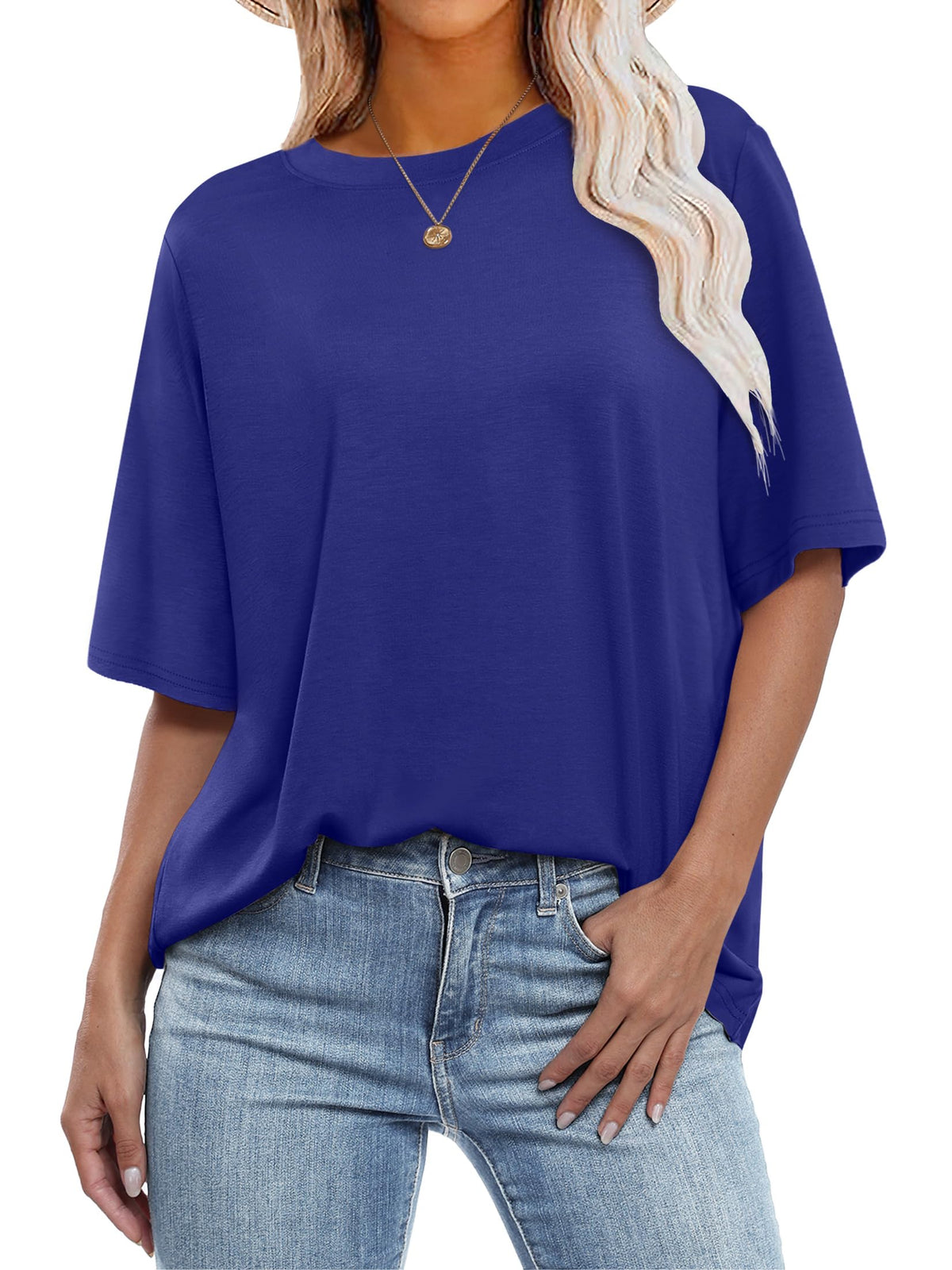 ANRABESS Womens Tops Oversized T Shirts