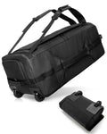 Smasrob 83L Rolling Duffle Bag with Wheels and Backpack Straps