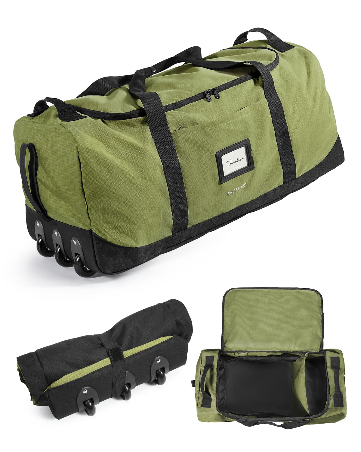 BAGSMART 83L Foldable Travel Bag, Large Duffle Bag Luggage for Travel