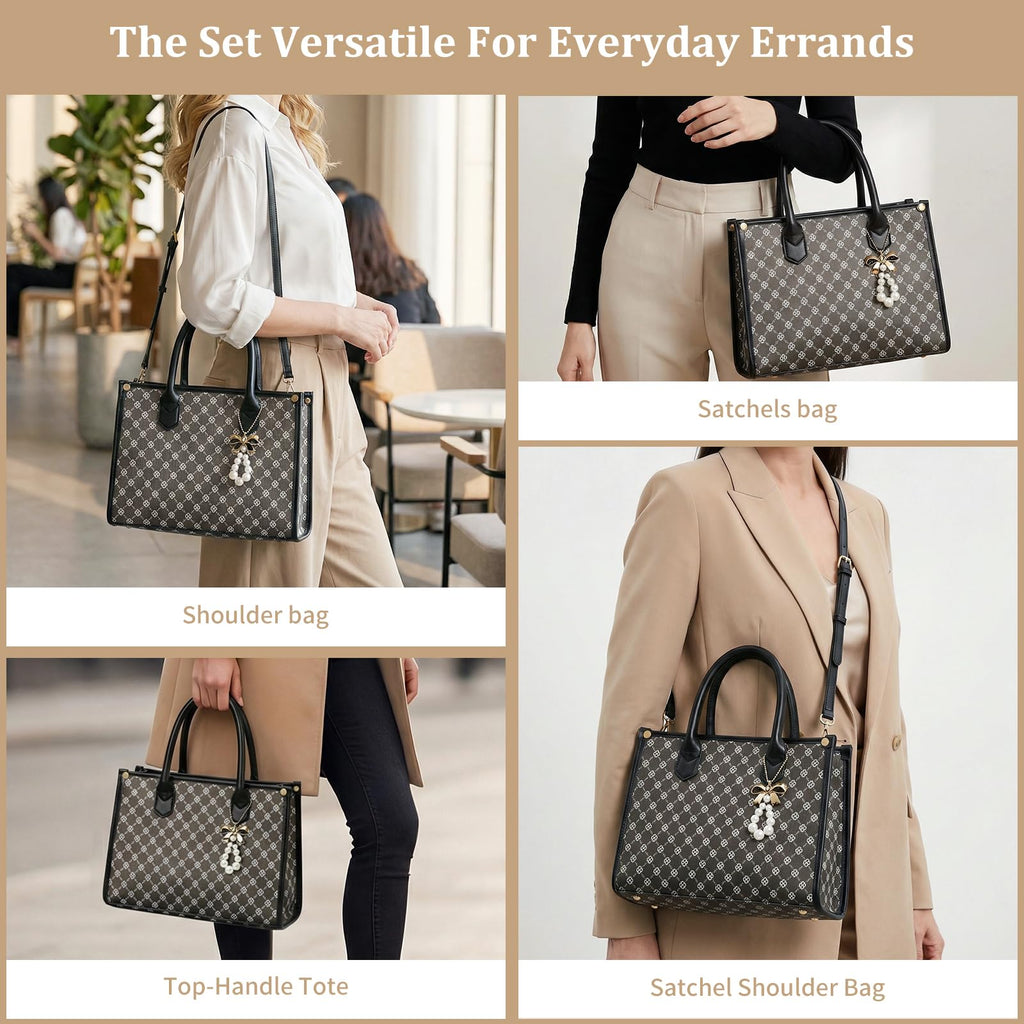 Daclubmenxy Womens Handbags Fashion Satchel Shoulder Tote Top Handle Bag