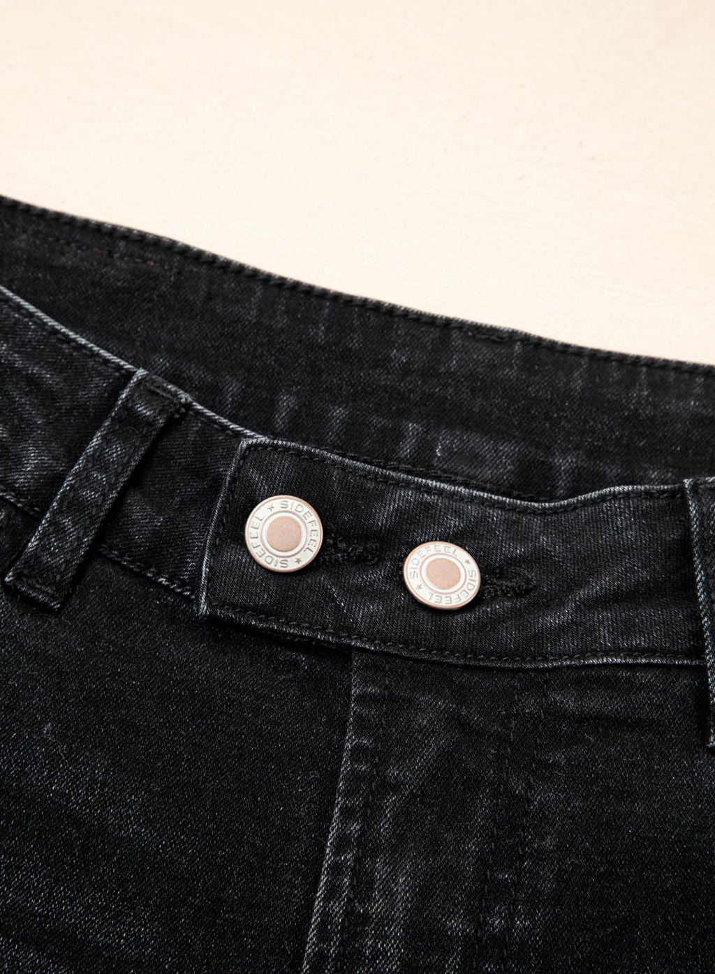 Sidefeel Women's Wide Leg Jeans High Waisted Stretchy Baggy Denim Pants