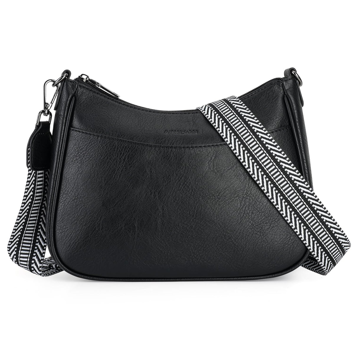 APHISON Women's Trendy Leather Crossbody Shoulder Handbag