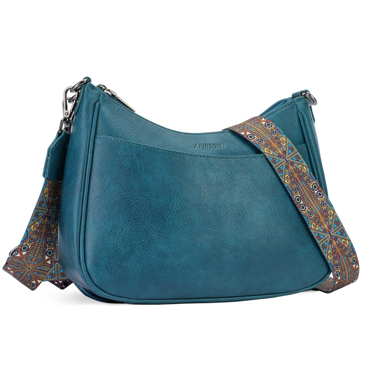 APHISON Women's Trendy Leather Crossbody Shoulder Handbag