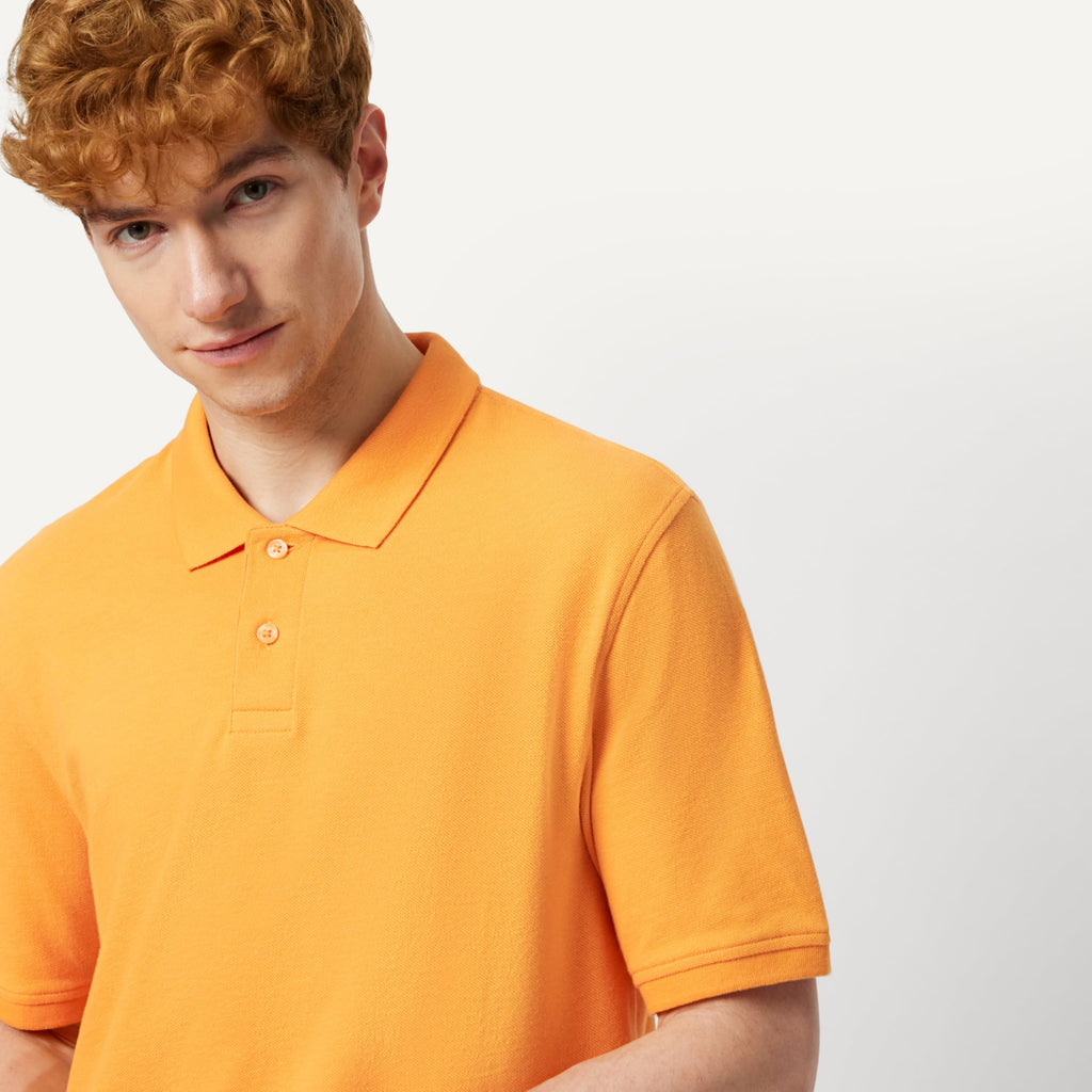 Amazon Essentials Men's Regular-Fit Cotton Pique Polo Shirt, Short Sleeve (Available in Big & Tall)