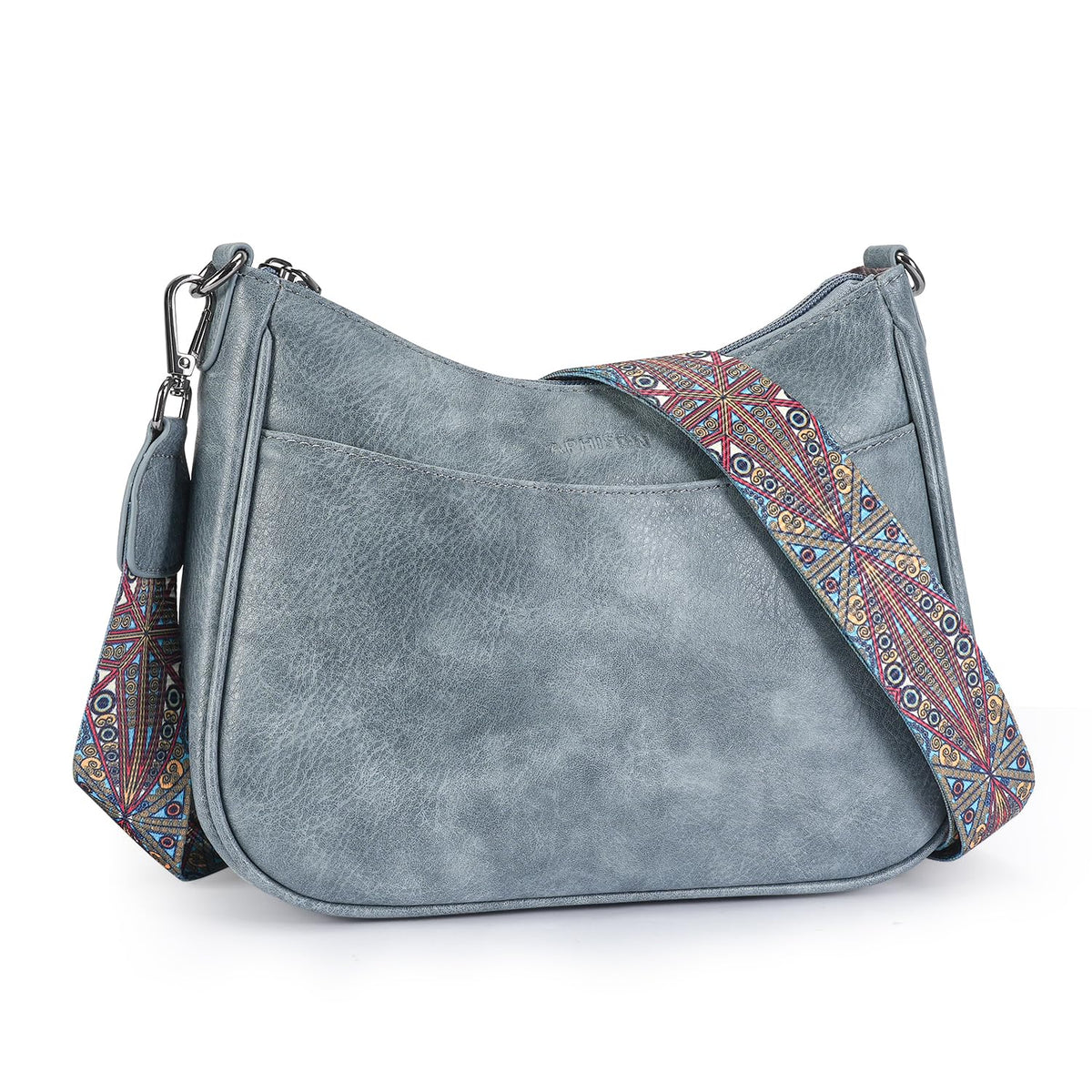 APHISON Women's Trendy Leather Crossbody Shoulder Handbag