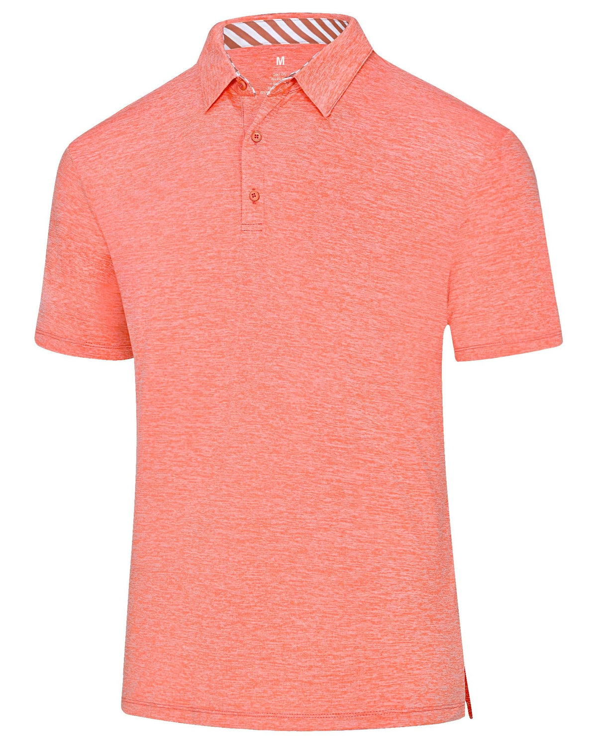 Men's Golf Polo Shirts Quick Dry Moisture Wicking Performance Stretch Short Sleeve Shirt Athletic Wrinkle-Free Summer Tops