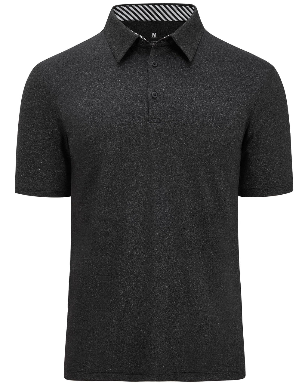 J.VER Men's Polo Shirt Wrinkle Free Stretch Golf Collared Shirt Moisture Wicking Summer Athletic Business Casual Tops