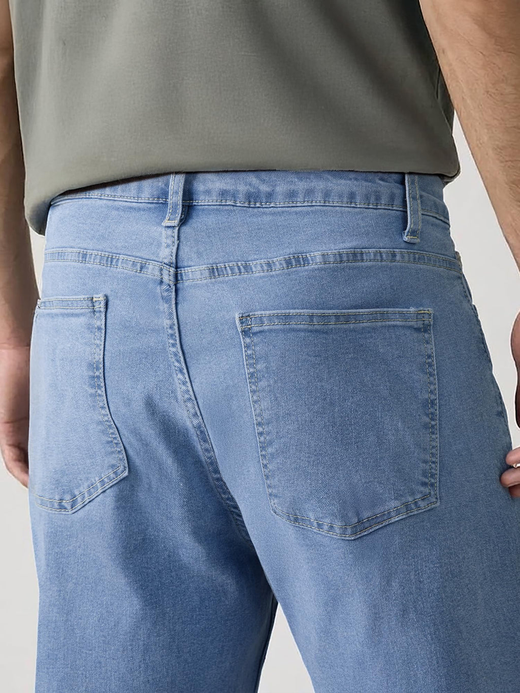 JMIERR Men's Baggy Wide-Leg Y2K Loose Fit Denim Jeans