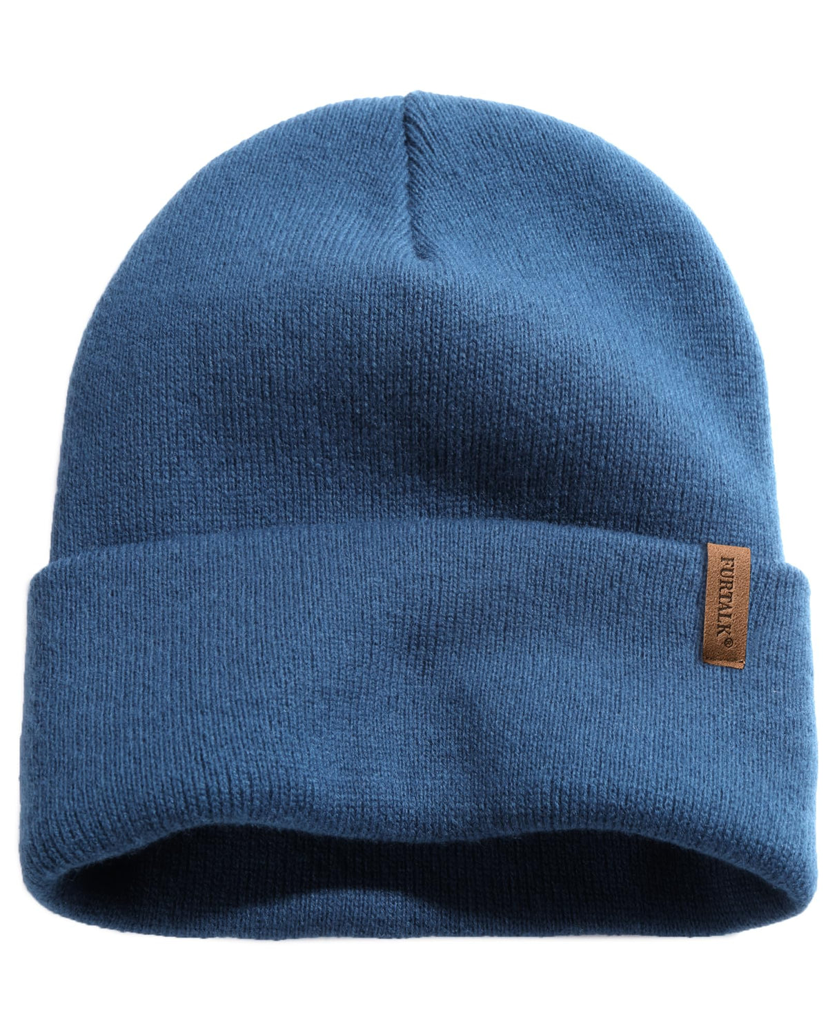 FURTALK Unisex Cuffed Thick Knit Winter Beanie Hat