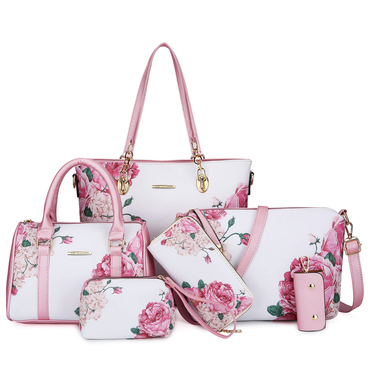2E-youth Women's Designer Satchel Shoulder Tote Handbag
