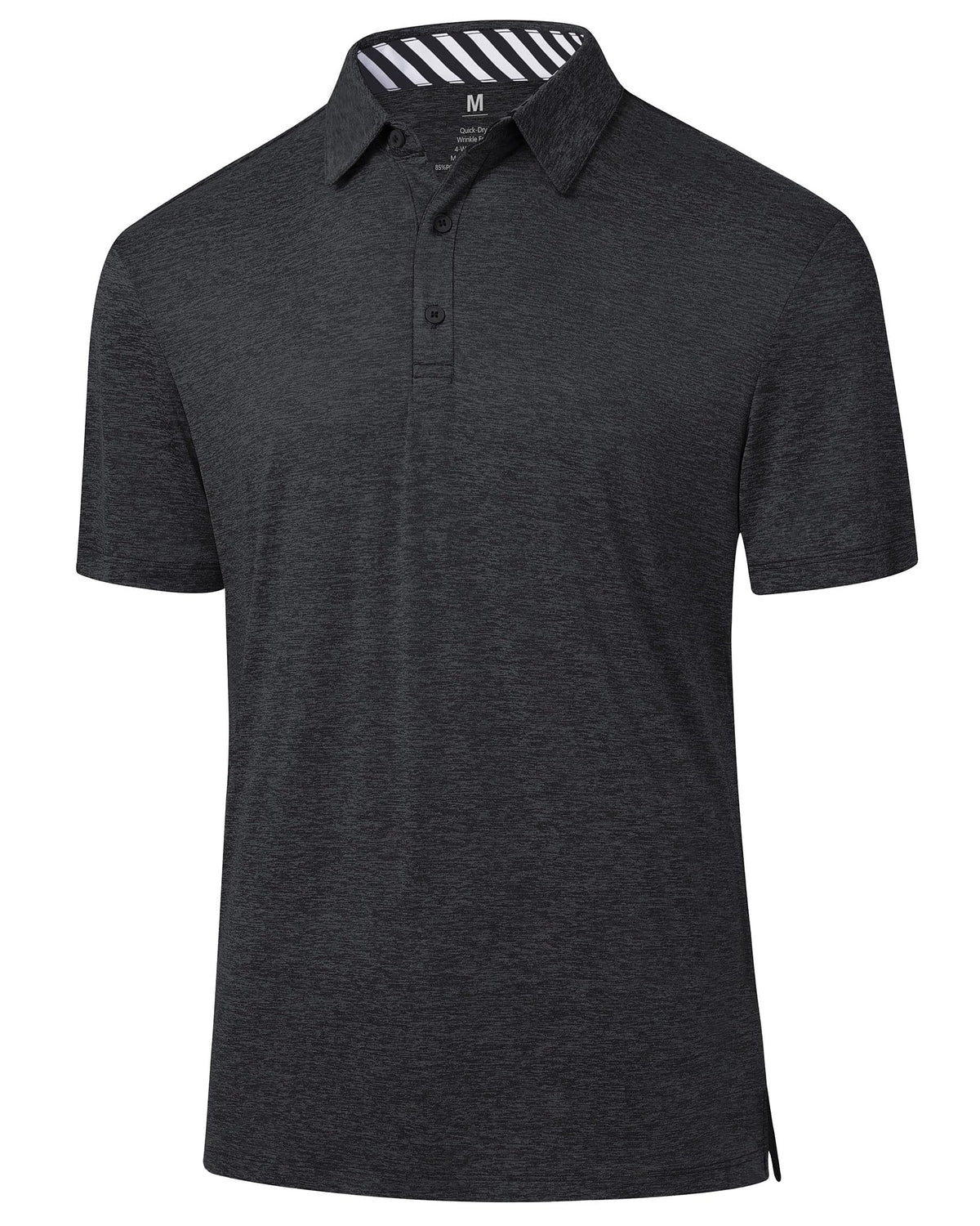 Men's Quick-Dry Moisture-Wicking Stretch Golf Polo Shirt