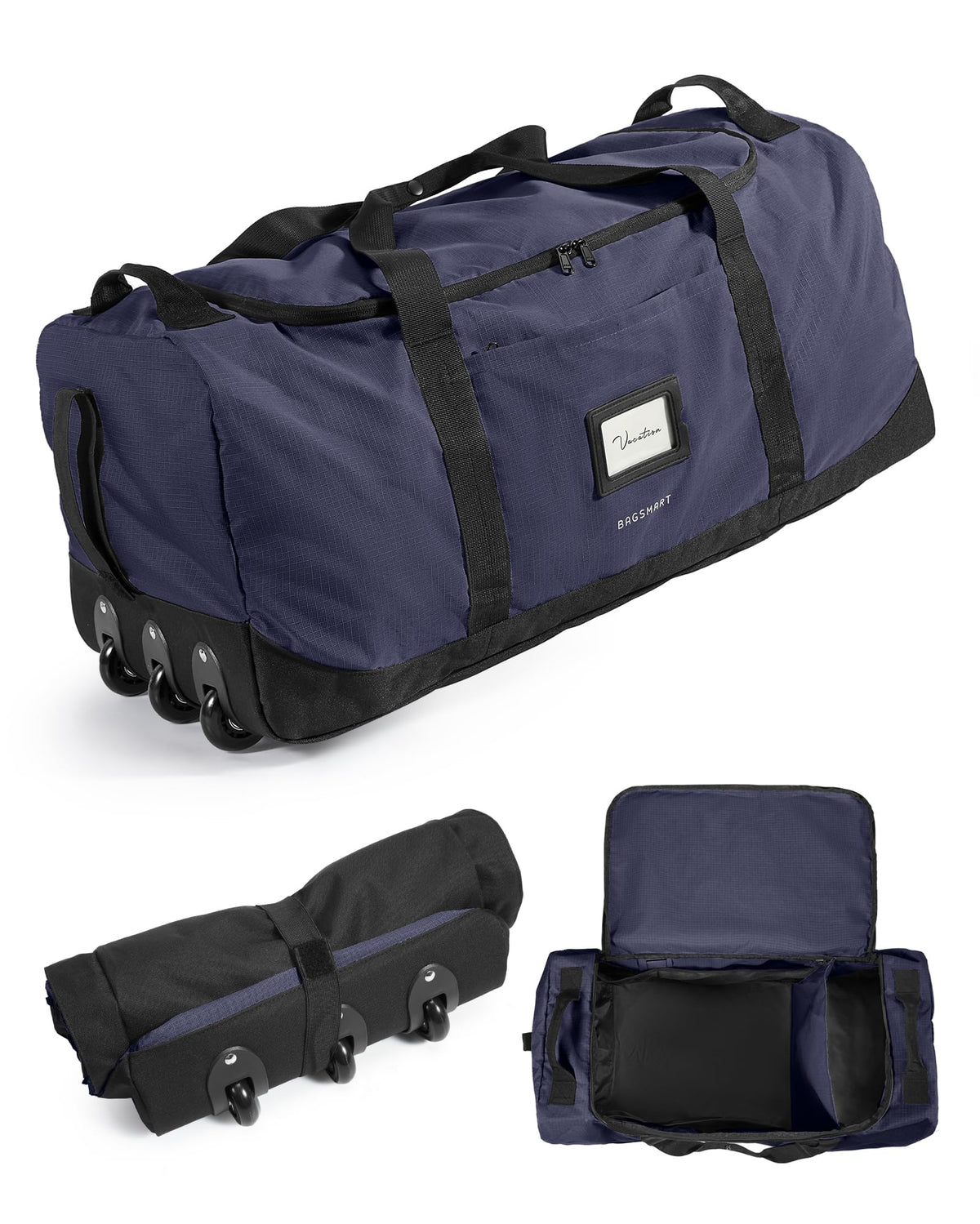 BAGSMART 83L Foldable Travel Bag, Large Duffle Bag Luggage for Travel