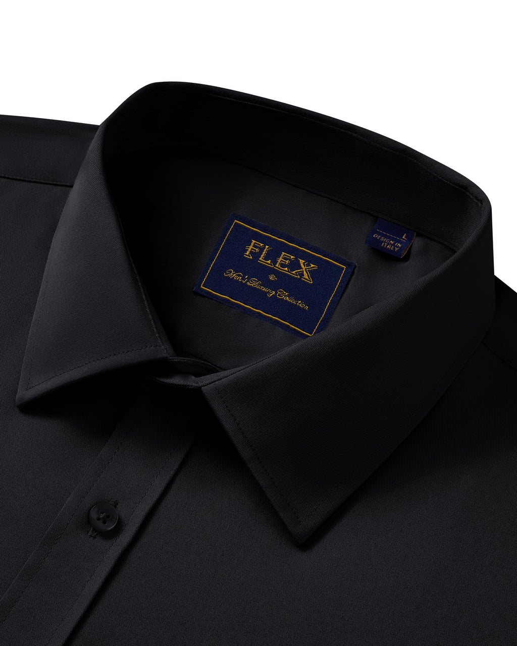 J.VER Mens Short Sleeve Dress Shirts Solid Wrinkle Free Casual Button Down Shirt with Pocket