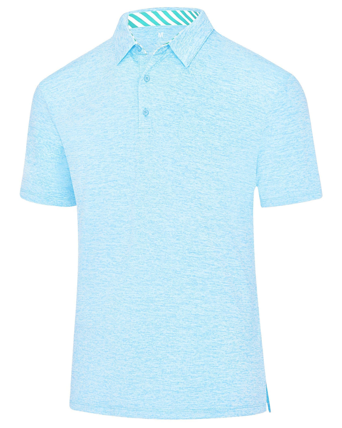 Men's Golf Polo Shirts Quick Dry Moisture Wicking Performance Stretch Short Sleeve Shirt Athletic Wrinkle-Free Summer Tops