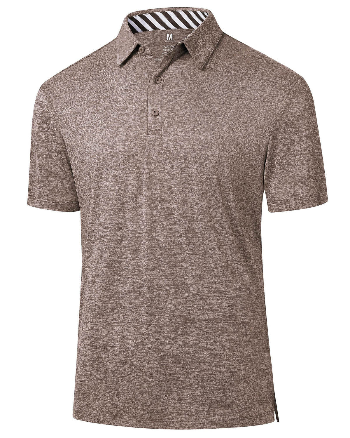 Men's Golf Polo Shirts Quick Dry Moisture Wicking Performance Stretch Short Sleeve Shirt Athletic Wrinkle-Free Summer Tops